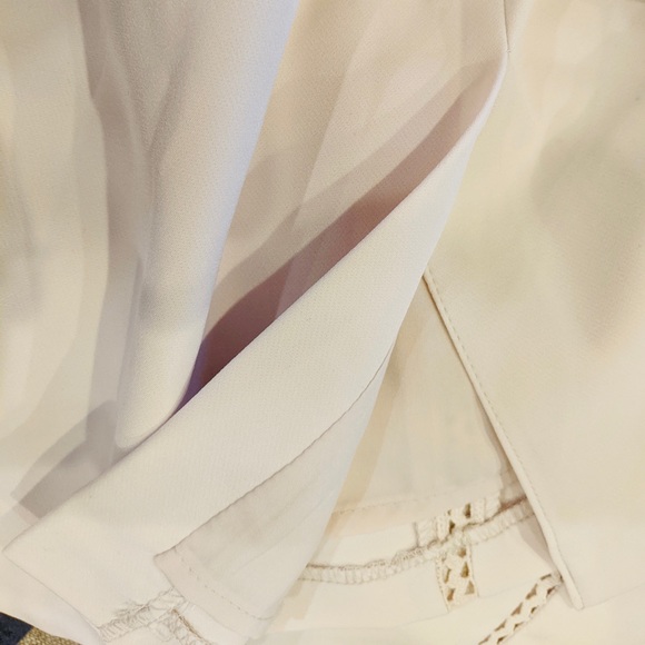 MAGGY LONDON Dress Oyster Dream Crepe New Sz 8 - Picture 6 of 10